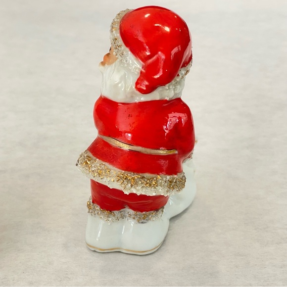 Vintage Spaghetti Santa Planter Figurine & Cherub Baby Angels Christmas - Picture 14 of 15